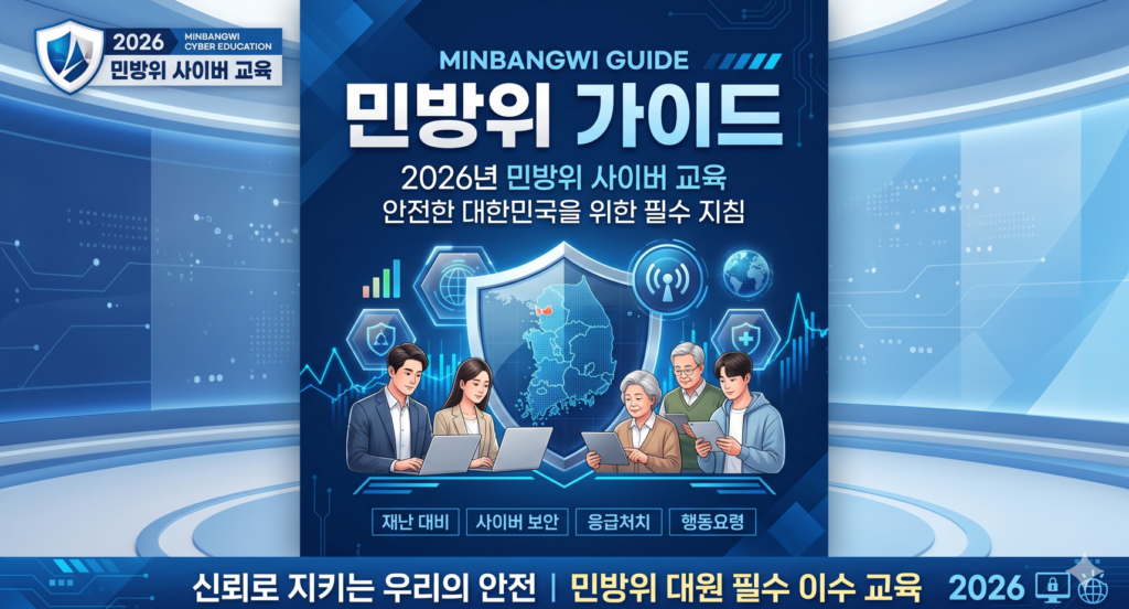 2026 민방위 사이버교육 문제 정답 유형과 해설 안전상식 가이드