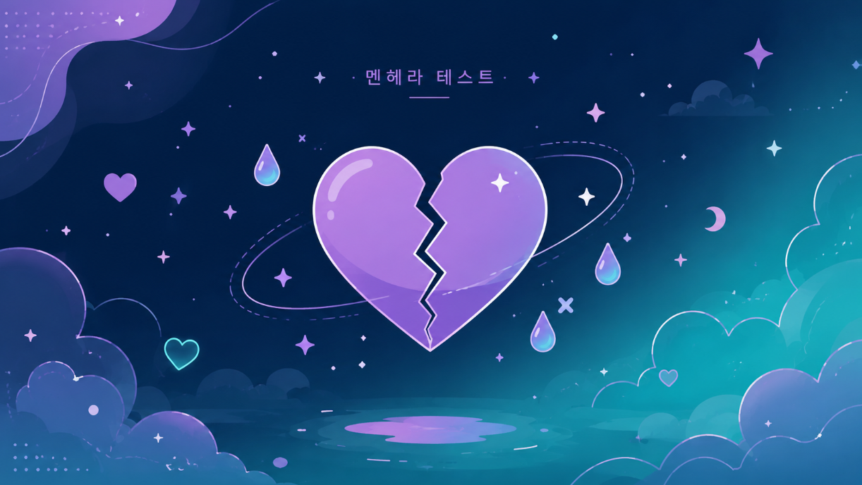 멘헤라 테스트 뜻 인터넷 신조어 감성 이미지